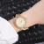 Cross-Border Fashion Creative Simple Temperament Chain Decorative Bracelet Watch   European Light Luxury Minority Watch