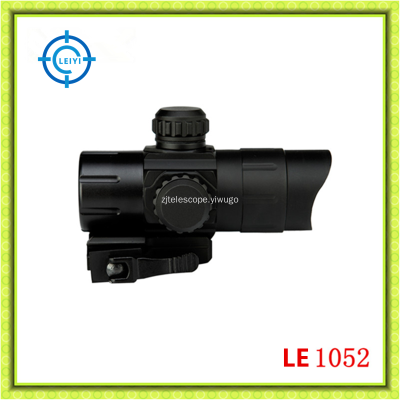 Le1052 Red Dot Telescopic Sight Red and Green Cross Aiming Quick Release Version Oblique Mouth