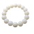 Wholesale White Jade Bodhi Root round Beads Single Circle Bracelet 12mm Finished Men and Women Crafts Buddha Beads Bracelet Accessories
