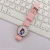 Japanese and Korean Ins Style Cartoon Woven Belt Pink Watch College Style Cute Small and Medium Student's Watch 