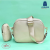 Women's Bag 2022 New Personalized Multi-Zipper Multi-Layer Two-Piece Small Bag Fashion Trendy One-Shoulder Messenger Bag