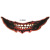 Foreign Trade in Stock Halloween Mouth Tattoo Sticker Horror Lip DIY Decoration Big Mouth Tattoos