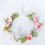 Fresh Bridal Wreath Simple Pearl Rose Headband Hair Band Pastoral Style Wedding Dress Accessories Holiday Hair Accessories