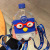 Summer Children's Cups Cute Funny Cup with Straw Crossbody Portable Student Kindergarten Personality Portable Water Cup