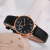 Foreign Trade Fashion Women's All-Match Leather Watch Student Casual Digital Bracelet Watch Quartz Watch Spot Wholesale