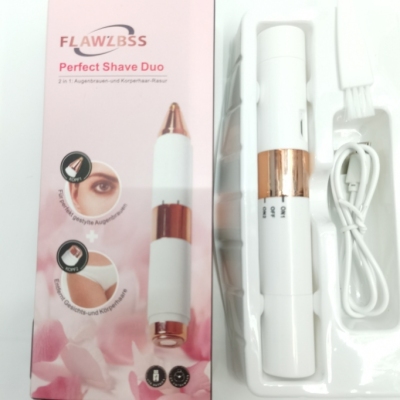 Electric Rechargeable Two-in-One Multifunctional Eyebrow Shaping Instrument Eyebrow Trimmer Automatic Lipstick Trimmer Eyebrow Trimer