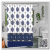 Colorful Flower Shower Curtain Decoration Home Textile Punch-Free Partition Curtain Printing Shower Curtain