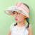 Yipan Children's Sun Hat Summer Girl's Sunhat Outdoor Big Brim Electric Fan Baby Hat Topless Hat