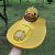Parent-Child Cap with Fan Children's Big Brim Topless Hat Mute with Fan Hat Outdoor Charging Sun Protection Sun Hat Wholesale
