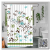 Printed Cartoon Lion Thickened Polyester Waterproof Shower Curtain Bathroom Shower Curtain