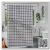 Punch-Free Thickened Waterproof and Mildew-Proof Shower Curtain Cloth Toilet Partition Curtain Curtains Hanging Curtain