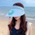 New USB Charging with Fan Topless Hat Summer UV Protection Big Brim Sun-Proof Sun Hat Riding Sun Hat