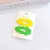 Korean Style Fluorescent Children Barrettes Girl Frosted Hollow BB Clip Simple Solid Color Leaves Bang Clip Side Cropped Hair Clip Barrettes