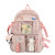 Backpack Women's New Korean Style Student Bag High School Student Schoolbag Oxford Cloth Harajuku Style Backpack Foreign Trade Schoolbag