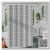 Waterproof and Mildew-Proof Shower Curtain Digital Printing Bathroom Curtain Bathroom Punch-Free Hook Shower Curtain