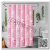 Digital Printing Shower Curtain Punch-Free Bathroom Curtain Partition Curtain Bath Curtain Shower Curtain