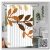 Punch-Free Thickened Waterproof and Mildew-Proof Shower Curtain Cloth Toilet Partition Curtain Curtains Hanging Curtain