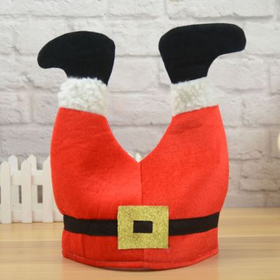 Christmas Hat Christmas Decoration Supplies Halloween Pants Shape Elf Hat Christmas Cute Funny Party Supplies