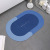 Household Toilet Foot Mat Toilet Bathroom Kitchen Carpet Floor Mat Bedroom Crystal Velvet Non-Slip Water-Absorbing Quick-Drying Mat