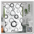 Bathroom Waterproof Partition Bath Curtain Arc Shower Curtain Set Shower Curtain Cloth Waterproof and Mildew Proof