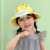 Yipan Children's Sun Hat Summer Girl's Sunhat Outdoor Big Brim Electric Fan Baby Hat Topless Hat