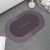 Household Toilet Foot Mat Toilet Bathroom Kitchen Carpet Floor Mat Bedroom Crystal Velvet Non-Slip Water-Absorbing Quick-Drying Mat