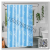 Shower Curtain Bathroom Curtain Partition Curtain Waterproof Shower Curtain Shower Curtain Waterproof and Mildew-Proof Dry Wet Separation