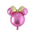 New Mouse Head Aluminum Film Balloon Light Board Minnie Head Aluminum Foil Balloon Cartoon Decoration Mickey Mouse Balloon