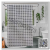 Printed Large Square Pattern Polyester Waterproof Shower Curtain Bathroom Partition Curtains Bathroom Curtain