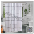 Factory Direct Sales Digital Printing Shower Curtain Toilet Partition Curtain Waterproof Anti-Fog Shower Curtain