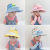 Children Fan Sun Protection Hatband Fan Hat Sun Hat Boys and Girls Baby Sunhat Big Brim Topless Hat