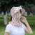 2021 Women's Summer Korean Style Sun Hat with Wide Brim Outdoor Biking Face-Covering UV Protection Tea Picking Hat Charging Cap with Fan