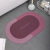 Household Toilet Foot Mat Toilet Bathroom Kitchen Carpet Floor Mat Bedroom Crystal Velvet Non-Slip Water-Absorbing Quick-Drying Mat