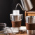 Coffee Cup Household Creative 304 Stainless Steel Cup Drop-Resistant Ins Industrial Style Latte Cup Juice Cup Water Cup