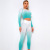 2021 New Fall/Winter Yoga Wear Suit Tie-Dye Suit High Waist Workout Yoga Pants Tight Sports Workout Clothes