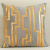 Modern Model Room Pillow Velvet Bronzing Cushion Sofa Bedroom Waist Pillow Cross-Border Pillow