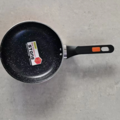 G Handle Curling Frying Pan Marble