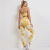 New Tie-Dye Yoga Clothes Women's Sports Fitness Suit Comfortable High Waist Stretch Skinny Yoga Pants Wholesale