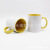 Ceramic Glaze Mug Printing Logo Colorful Creative Promotion Gift Cup Export Color Glaze Coffee Cup Making