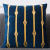 Office Nap Pillow Velvet Bronzing Pillow Cover Sofa Cushion Bedside Backrest Cross-Border Pillow Wholesale