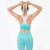 European and American New Yoga Fall/Winter Yoga Wear Suit Female Gradient Color Seamless Running Sports Fitness Yoga Wear Fitness