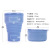 Creative Gift Coffee Cup European Ins Water Cup Good-looking Portable Folding Cup Portable Cup Silicone Coffee Cup