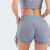 European and American 2022 Summer Yoga Clothes Bubble Sports Suit Women's Bra Top Workout Underwear Yoga Shorts Wholesale