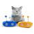 Cat Toy Electric Laser Cat Teaser Cat Turntable Rechargeable Smart Funny Cat Self-Hi Toy Pet Cat Toy