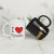 11Oz Advertising Ceramic Cup Mug Set Logo Glaze Ceramic Mug Printing Pattern Export Coffee Cup