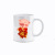 11Oz Advertising Ceramic Cup Mug Set Logo Glaze Ceramic Mug Printing Pattern Export Coffee Cup