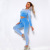 2021 New Fall/Winter Yoga Wear Suit Tie-Dye Suit High Waist Workout Yoga Pants Tight Sports Workout Clothes