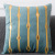 Office Nap Pillow Velvet Bronzing Pillow Cover Sofa Cushion Bedside Backrest Cross-Border Pillow Wholesale