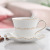 Water Cup Cup Wholesale Ceramic Coffee Household European Bone China Flower Tea British Afternoon Tea Cup and Saucer Gift Set