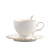 Water Cup Cup Wholesale Ceramic Coffee Household European Bone China Flower Tea British Afternoon Tea Cup and Saucer Gift Set